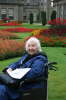 Suzanne's mum at Lyme Park